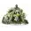 Funeral floral basket